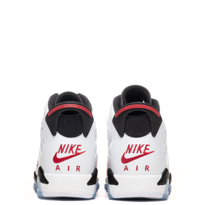 Air Jordan 6 Retro (GS) - White/Carmine