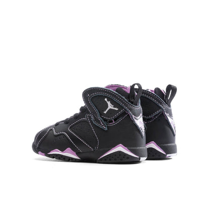 Air Jordan 7 Retro (TD) - Black/Barely Grape/Rush Fuchsia