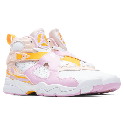 Air Jordan 8 Retro (GS) - Orange Pearl/Light Arctic Pink