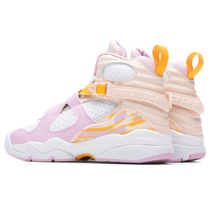 Air Jordan 8 Retro (GS) - Orange Pearl/Light Arctic Pink