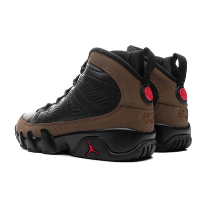 Air Jordan 9 Retro (GS) - Black/True Red/Light Olive