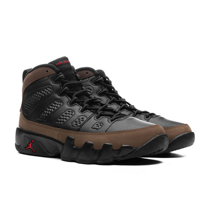 Air Jordan 9 Retro (GS) - Black/True Red/Light Olive