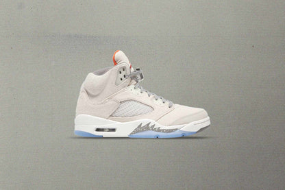 Air Jordan 5 Retro SE Craft - Light Orewood Brown/Safety Orange/Flat Pewter