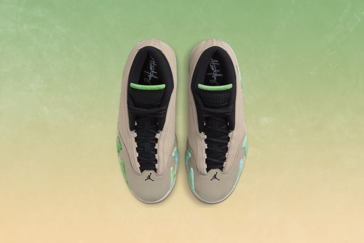 Air Jordan x Aleali May Women's 14 Retro Low SP - Light Sand/White