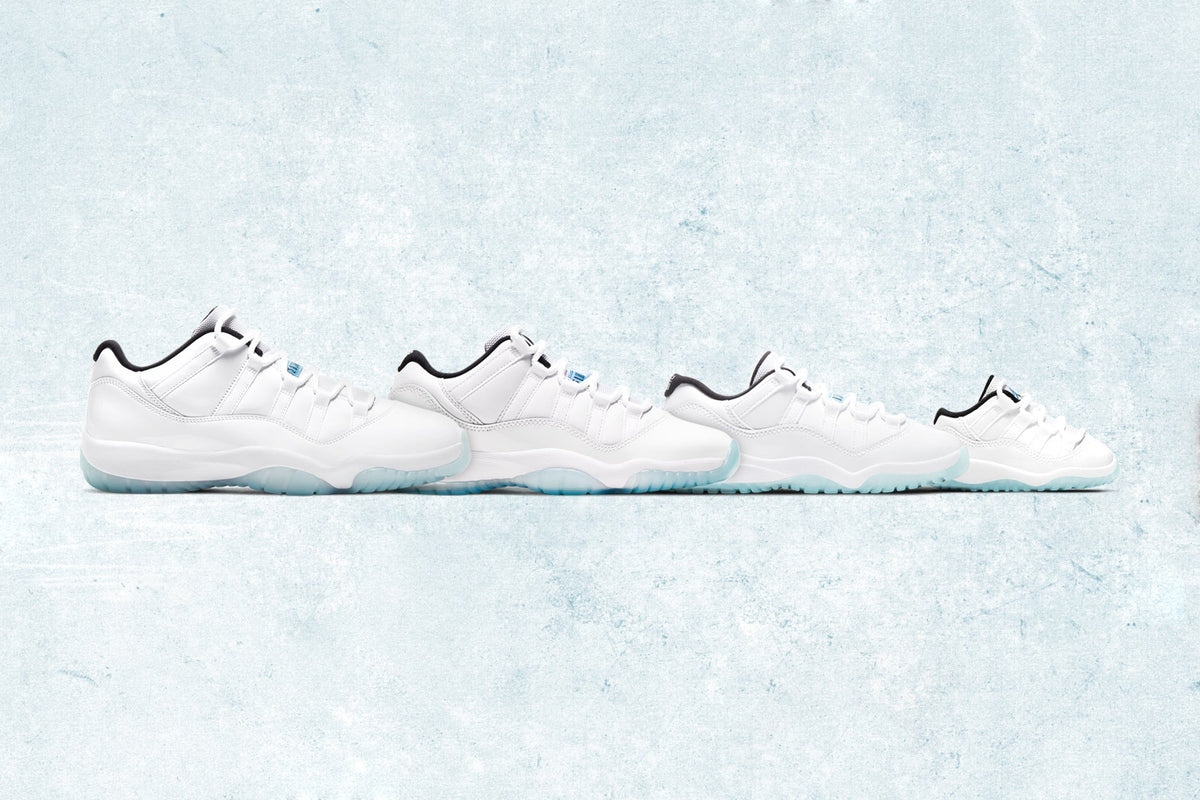 Air Jordan 11 Retro Low (GS) - White/Legend Blue