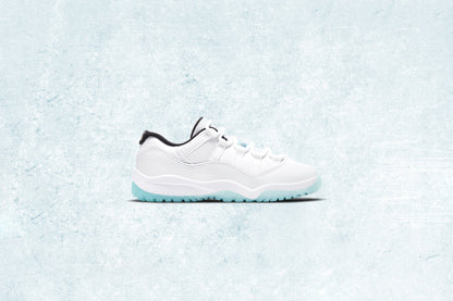 Air Jordan 11 Retro Low (PS) - White/Legend Blue