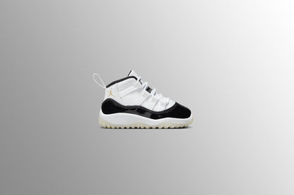 Air Jordan 11 Retro (TD) 'Gratitude/Defining Moments' - White/Metallic Gold/Black