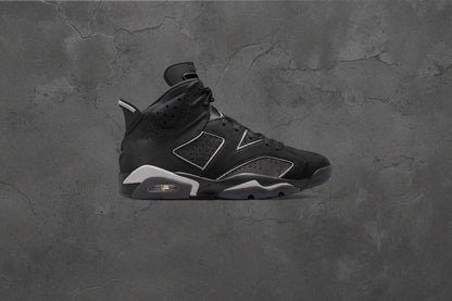 Air Jordan 6 Retro 'Cap and Gown' - Black/Reflect Silver/Black