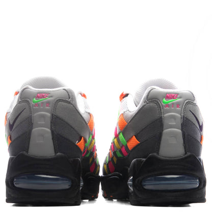Air Max 95 Big Bubble Woven 'Multi' - White/Purple Dynasty/Pearl Grey