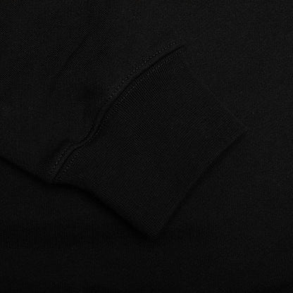 "Puff Logo Hoodie - Black