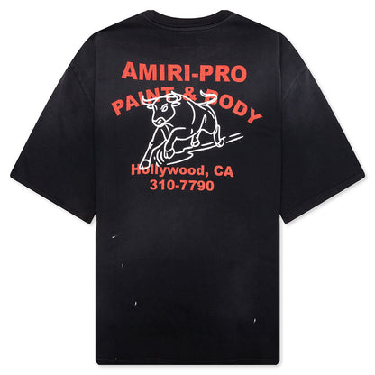 Amiri Bull Oversized Tee - Black