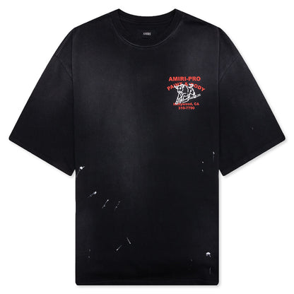 Amiri Bull Oversized Tee - Black