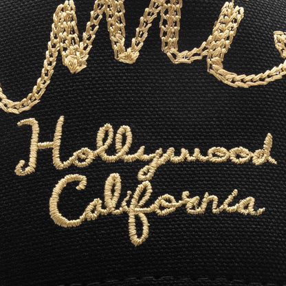 Amiri Hollywood Canvas Hat - Black