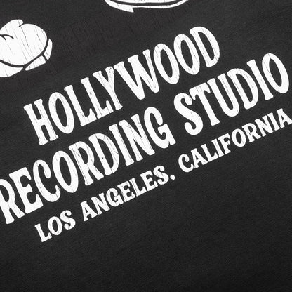 Amiri Music Record Tee - Black