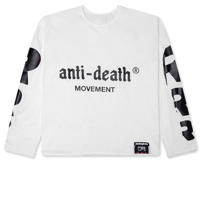 Anti Death Enemy L/S Tee - Max White