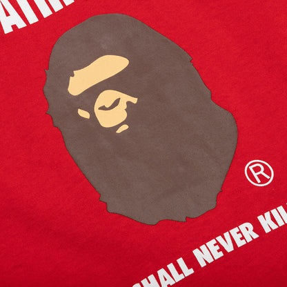 Kids Ape Head Tee - Red