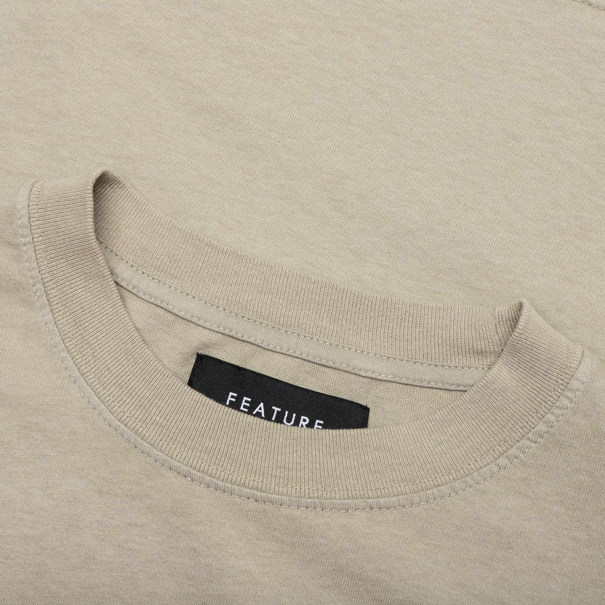 Apple Blossom Tee - Oil Green