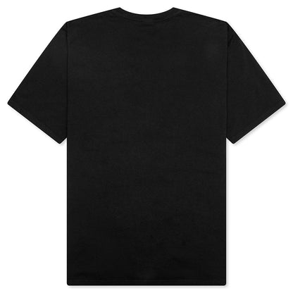 Arched Pigmented Dyed Tee - Black