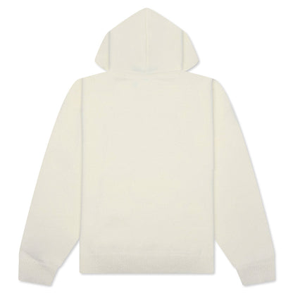 Art Knit Hoodie - Bone