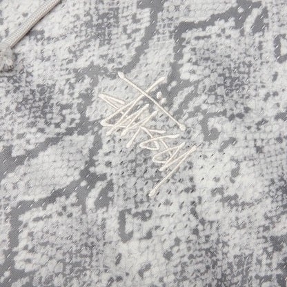 Athletic Mesh Zip Hood - Snake