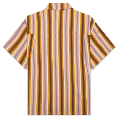 Auto Shop Camp Shirt - Brown