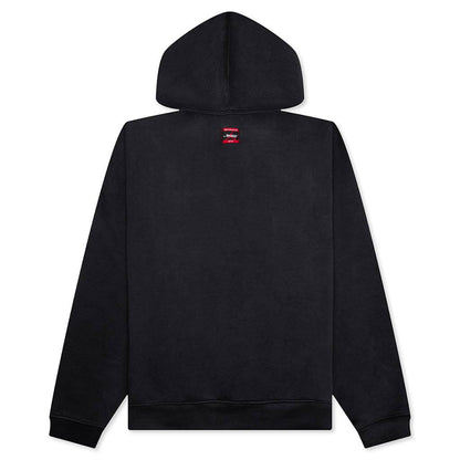 Awake NY x Jordan Fleece Hoodie - Black/Sail/University Red