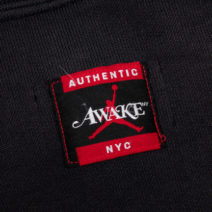 Awake NY x Jordan Fleece Hoodie - Black/Sail/University Red