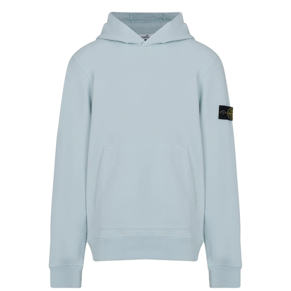 Stone Island Junior Sky Blue Hoodie