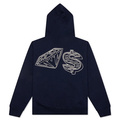 Karat Hoodie - Navy Blazer