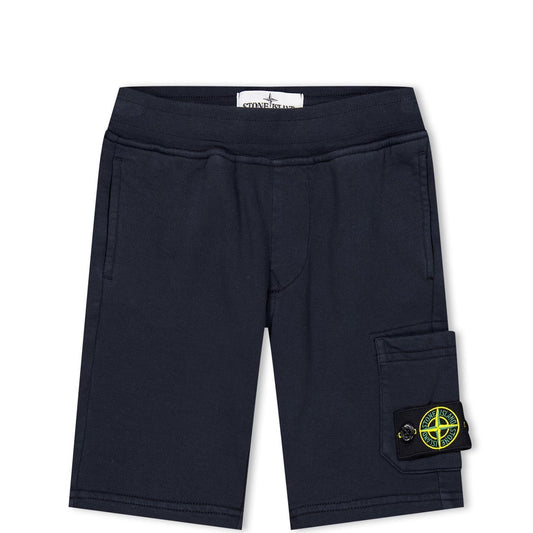 Stone Island Junior Navy Sweatshorts