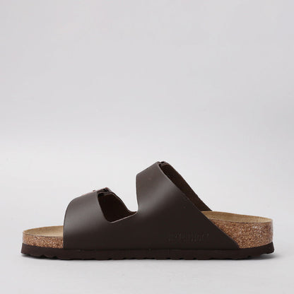 BIRKENSTOCK - ARIZONA 51103 - DK BROWN SMOOTH LEATHER NARROW