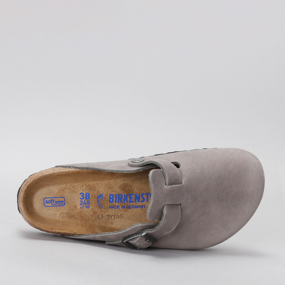 BIRKENSTOCK - BOSTON 1013255 - SFB IRON OILED LEATHER