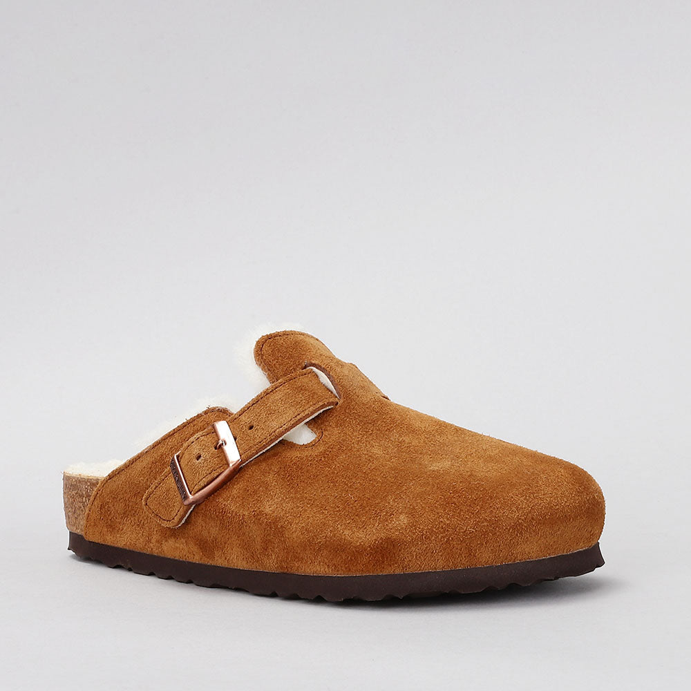 BIRKENSTOCK - BOSTON CLOGS - SHEARLING MINK