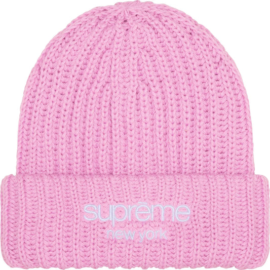 Supreme Chunky Knit Logo Beanie