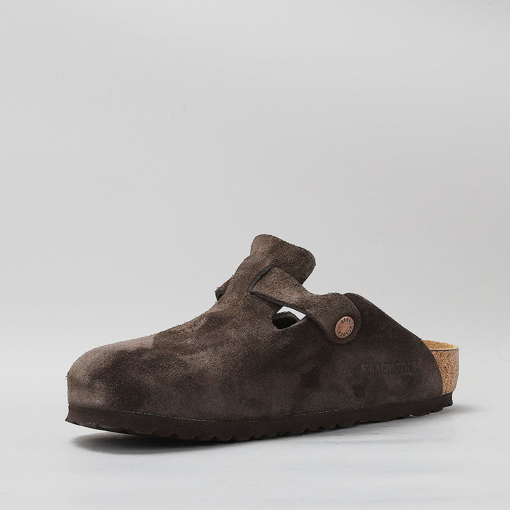 BIRKENSTOCK - BOSTON CLOGS - MOCCA SUEDE
