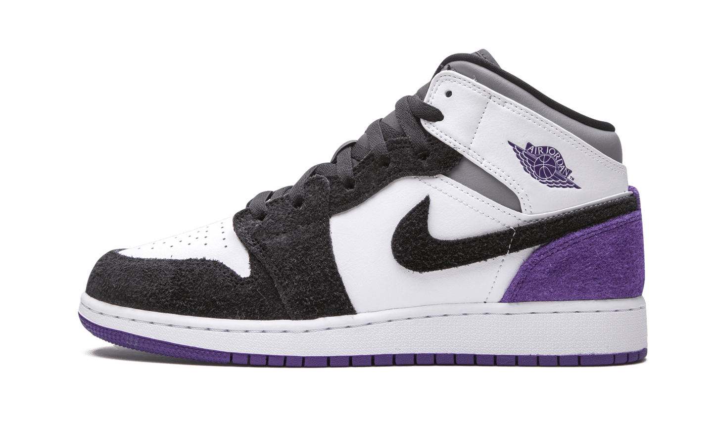 JORDAN 1 MID LASER PURPLE GS