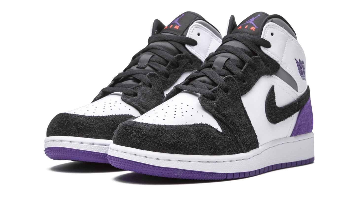 JORDAN 1 MID LASER PURPLE GS