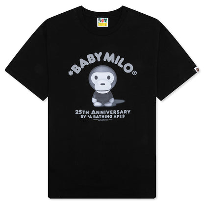 Baby Milo 25th Anniversary Photo Tee - Black
