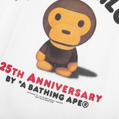 Baby Milo 25th Anniversary Photo Tee - White