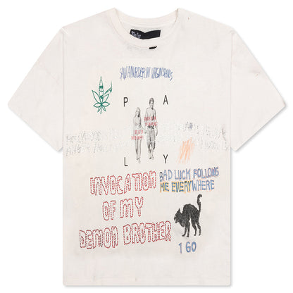 Bad Luck Tee - Vintage White
