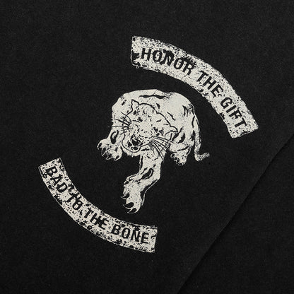 Bad To The Bone Tee - Black