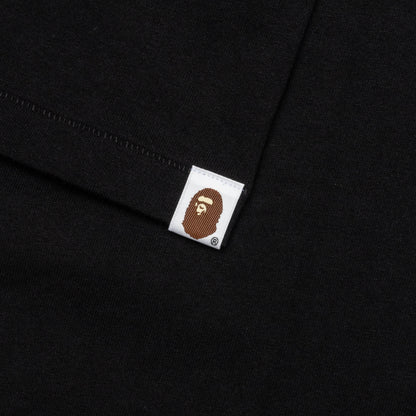Bape Check Big Ape Head Tee - Black