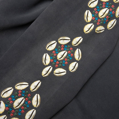 Barriers Cowrie Shell Hoodie - Vintage Black