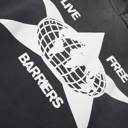 Barriers Cowrie Shell Hoodie - Vintage Black
