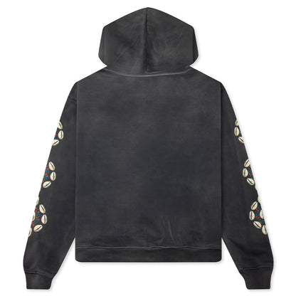 Barriers Cowrie Shell Hoodie - Vintage Black