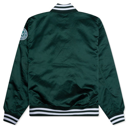 Baseball Varsity Jacket - Green