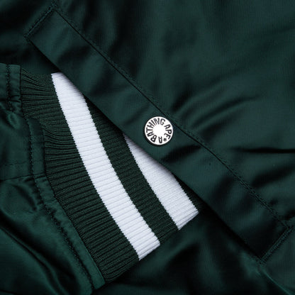 Baseball Varsity Jacket - Green
