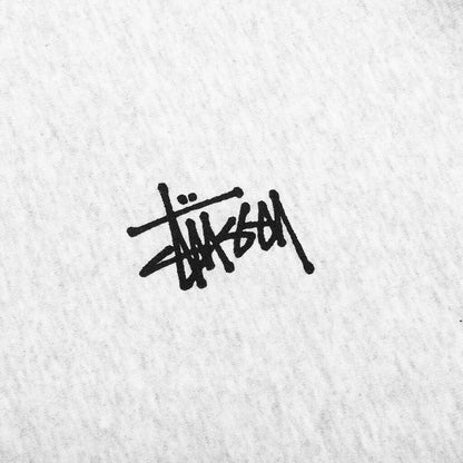 Basic Stussy Hoodie - Ash Heather