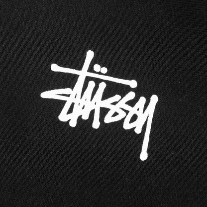 Basic Zip Hoodie - Black