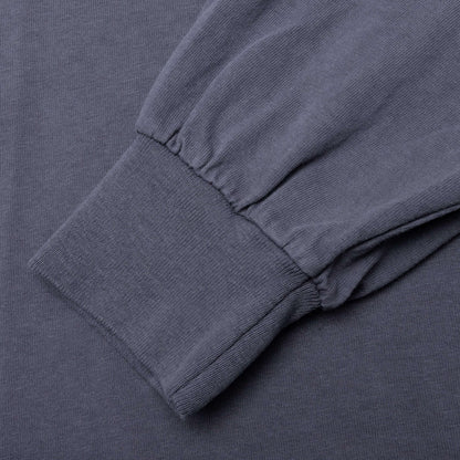 Basic Stussy Pigment Dyed L/S Tee - Indigo